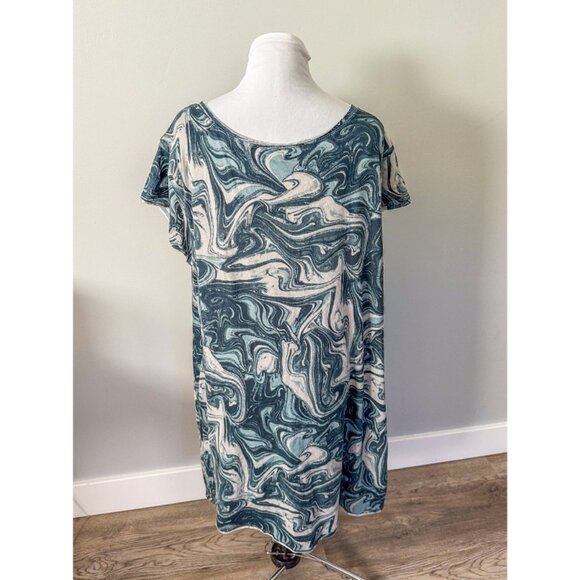 Adore Me Marble Lounge Dress - Picture 11 of 12